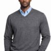 Pull Homme Gris ColV – Laine Italienne | SFAN Plus