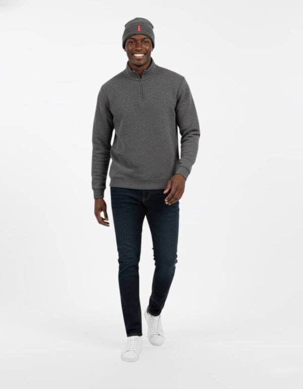 Ensemble Pull + Bonnet – Tissu “Laine Italiana”