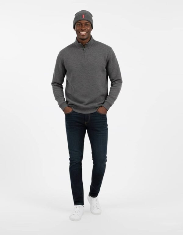 Ensemble Pull + Bonnet – Tissu “Laine Italiana”